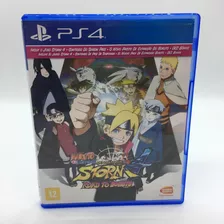 Naruto Storm 4 Road To Boruto Play Station 4 Usado Original