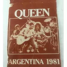 Entrada Al Recital De Queen En Argentina Única Del Año 1981.