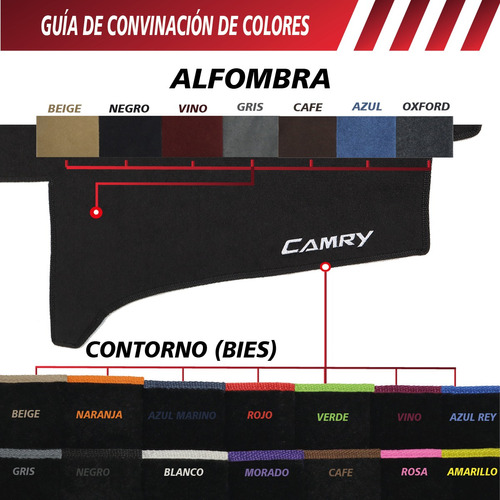 Cubretablero Para Toyota Camry 2008 Foto 6