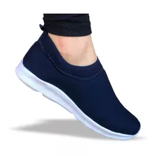 Tênis Meia Masculino Feminino Slip On Academia Caminhada