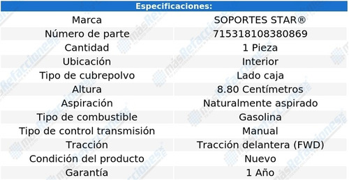 Cubre Polvo Lado Caja Int 206 L4 1.4l 06-08 Foto 2