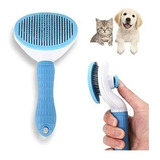 Cepillo Peine Para Aseo De Mascotas Perros Y Gatos Con Boton