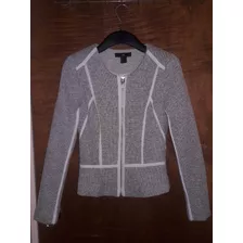 Blazer Bordado Marca H&m Dama