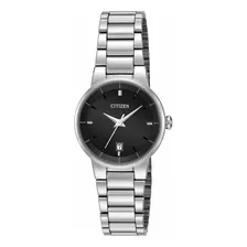 Citizen Black Dial Ladies Dress Eu6010-53e ¨¨¨¨¨¨¨¨dcmstore Color De La Correa Plata Color Del Bisel Plata Color Del Fondo Negro