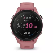 Reloj Gps Garmin Forerunner 255s Rosa Chico 41mm Color Del Bisel Negro