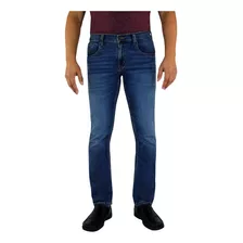 Jeans Breton De Mezclilla Straight Fit. Estilo Bjm082