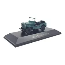 Miniatura Jeep Willys Cj3 1954 Carros Inesquecíveis Lacrada