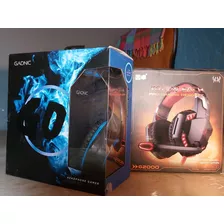 Auriculares Gamer X 2 (lote)(con Pequeñas Fallas)