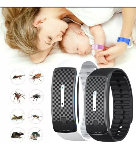 1 Repelente De Mosquito Pulseira Ultra Sônico Melhor Preço