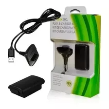 Bateria Para Controle Sem Fio Carregador Usb Xbox 360 