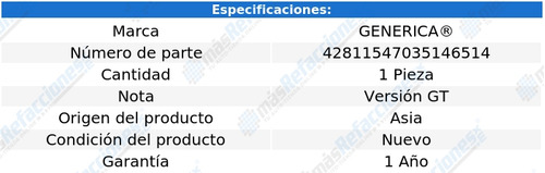 Parrilla Ford Mustang 2005-2006-2007 Gt P/faro Niebla Rld Foto 2