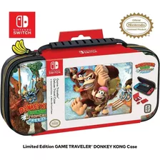 Case Nintendo Switch Game Traveler Deluxe Donkey Kong Countr