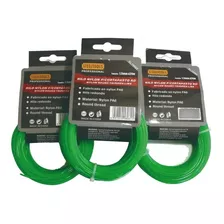 Pack 3 Nylon P/ Orilladora Rd Para Pasto 1.5mm X 24mts. 