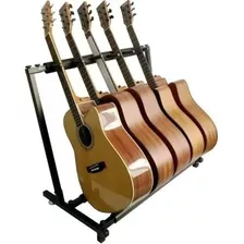 Rack Estante Suporte P/5 Instrumentos Cordas,violão,guitarra