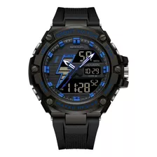 Reloj Deportivo Impermeable Sanda 3336 Con Doble Pantalla