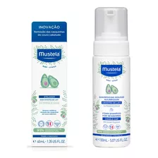 Mustela Stelaker Kit Creme E Shampoo Elimina Crosta Láctea