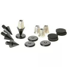 Dayton Audio Dss2-bc Black Chrome Speaker Spike Set 4 Piezas