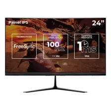 Monitor Gamer Pichau Athen V3, 24 Pol, Ips, Fhd, 1ms 100hz