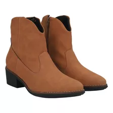 Bota Texana Dalva Camel Piccadilly