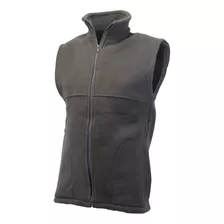 Chaleco Abrigo Polar Antipilling Uniformes Gris