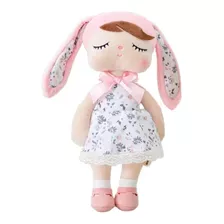 Boneca Metoo Doll Angela Coelha Floral 35cm Lançamento