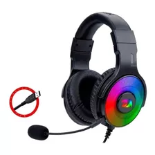 Headset Gamer 7.1 Redragon Pandora 1 Rgb H350rgb Conexão Usb