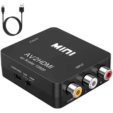  Convertidor Rca Hdmi A Av Video 1080p