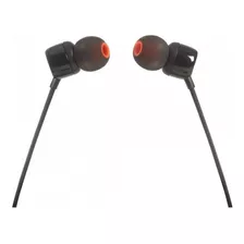 Fone De Ouvido Jbl T110 Preto Intra-auricular Original