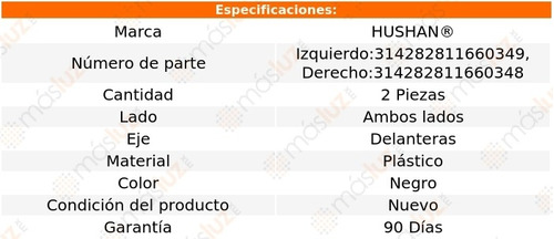 (2) Manijas De Puertas Interiores Del Sonata 08/10 Foto 2