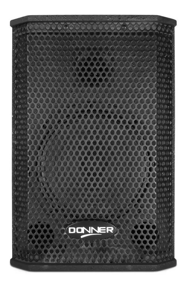 Alto-falante Donner Saga 8  Com Bluetooth Preto 127v/220v 