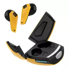 Audífonos Bluetooth 5.3 In-ear Gamer Inalámbricos, Amarillo