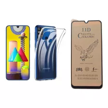 Funda Tpu Blanda + Vidrio P/ Samsung Galaxy M31