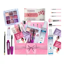 Kit Presente Feminino Maquiagem E Skincare Completo Barato 