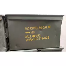 Caja Metalica Militar U.s. Army 100% Original Con Detalles