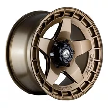 Fuel 18x9 6x139.7 Et10 Off Road Mate Bronce (set 4 Llantas)