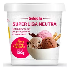 Super Liga Neutra Caseiro Selecta Sorvete 100gr