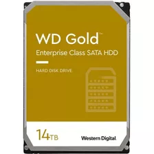 Hd Wd Gold Enterprise Sata Iii 14tb 512mb 6 Gb/s 7.200 Rpm Cor Prateado