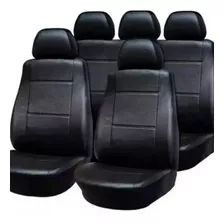 Funda Cubre Asiento Cuerina Cuero Auto Fiat Uno Completo.