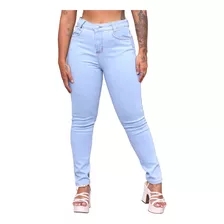 Calça Jeans Mom Feminina Premium Cintura Alta Com Elastano