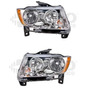 Par Juego Faros Jeep Grand Cherokee 2008 - 2010 Depo Rxc