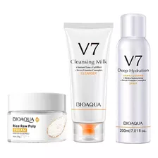 Crema De Arroz + Spray V7 + Crema De Leche V7 Bioaqua