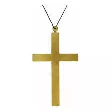 Crucifixo Em Plástico P/ Festa Compor Fantasia Padre Freira