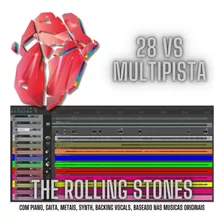 Pacote Com 28 Vs Multitrack The Rolling Stones