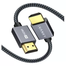 Cable Hdmi Ivanky 4k 6.6 Pies, Velocidad 18 Gbps Cable Hdmi