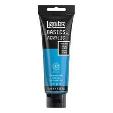 Acrílico Liquitex Basics Tubo 118ml Color 984 Azul Fluorescente