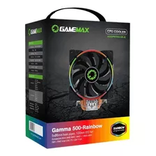 Cpu Cooler Disipador De Calor Gamemax Gamma 500-rainbow Led Rgb