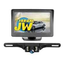 Kit De Camara Marcha Atras + Pantalla Display 4.3 Nocturna