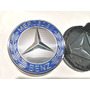 4 Tapas Centro De Rin Para Mercedes Amg 75mm Black/chrome