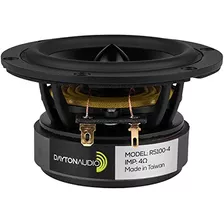 Parlante Dayton Audio Rs100-4 4 Ohm 4 PuLG. Rango Completo