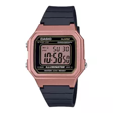 Reloj Casio Clasico Retro Vintage W217 Plata Sumergible Led